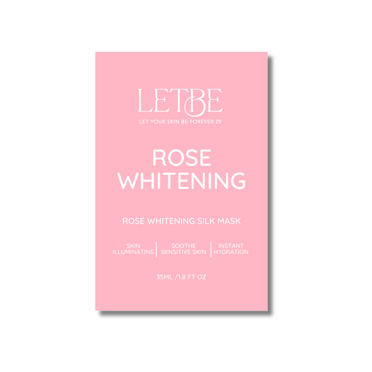 Rose Whitening Silk Mask (6 pieces)